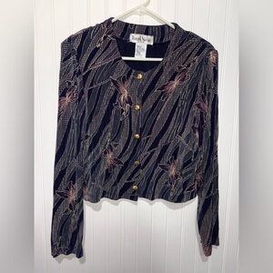 Vintage Ronni Nicole by Ouida Stunning Cardigan| Size 14